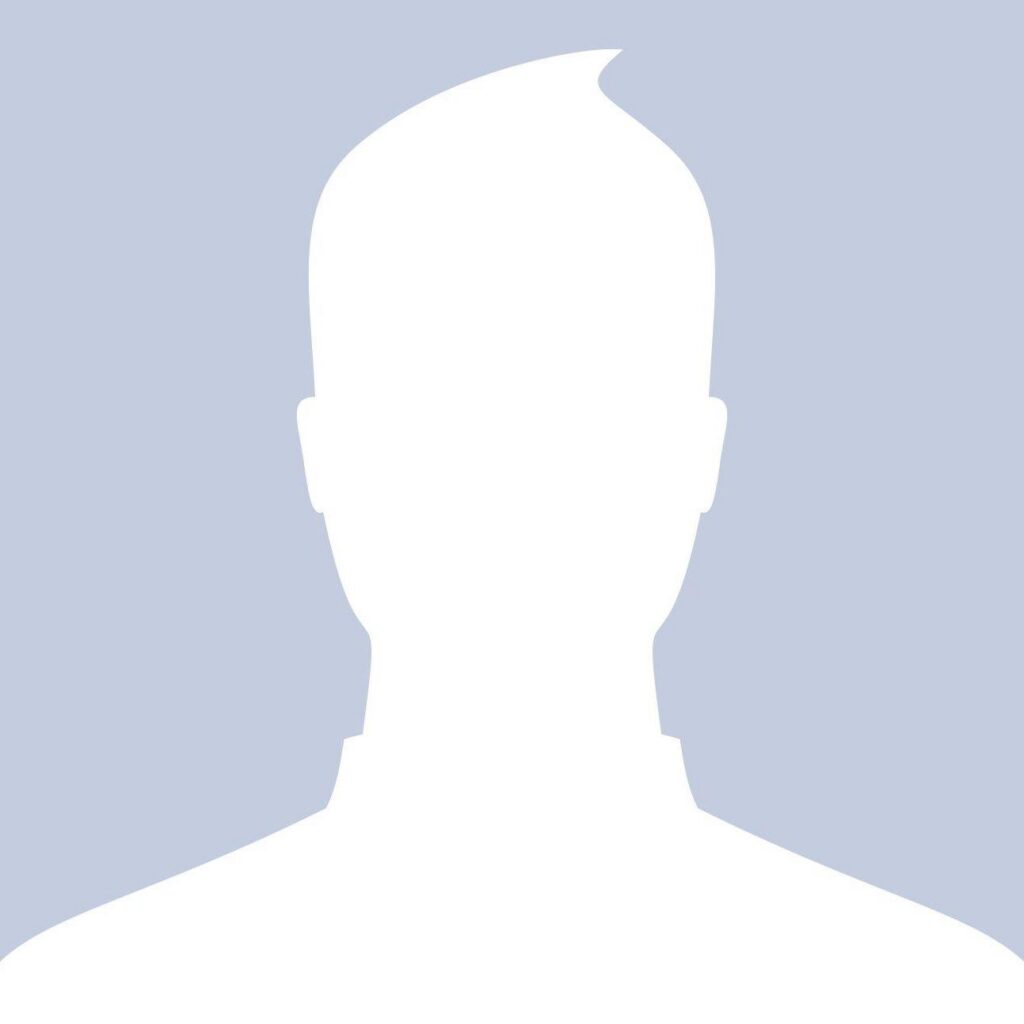 Domyślne zdjęcie profilowe mężczyzny — brak zdjęcia